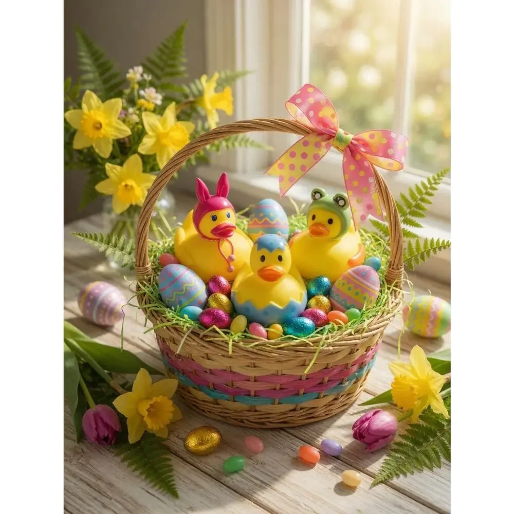 Creatology Easter Rubber Ducks (Set of 3)